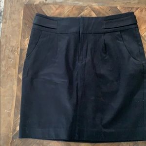 Banana Republic Black Mini Skirt size 0